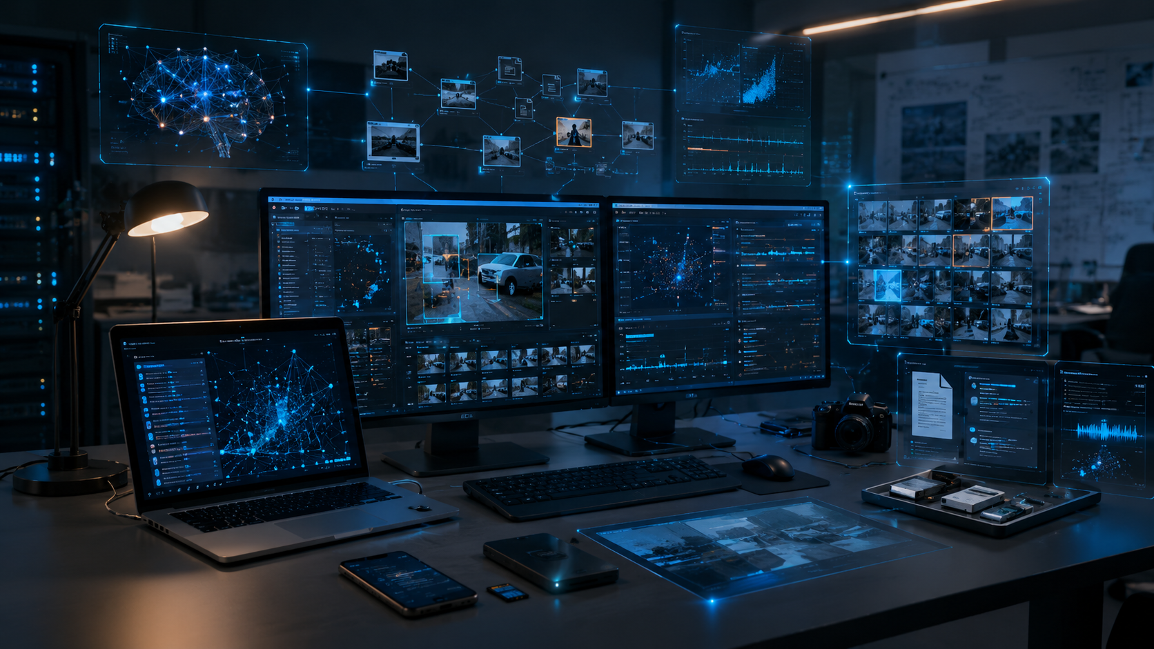 Artificial Intelligence-Aided Digital Forensics