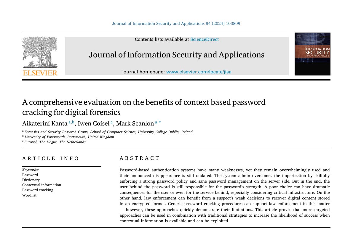 Context-Based Password Cracking